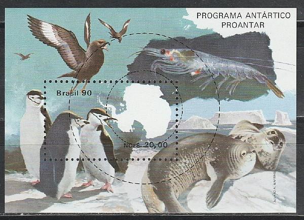 Антарктида, Программа Исследований, Бразилия 1989, блок
